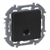 Инспирия Розетка компьют. RJ45 кат.6 UTP Антрацит  1/10