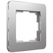 Веркель Рамка на 1 пост Platinum алюминий W0012606