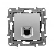 Этика Розетка RG45 кат.5 UTP (алюмин.) (10шт)