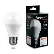 Лампа LED 17W 230V E27 4000K A65, LB-1017 PRO