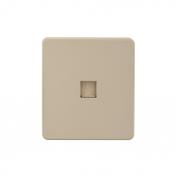 Розетка ROUND компьютерная RJ45 кат6 с/у Шелк KRANZ