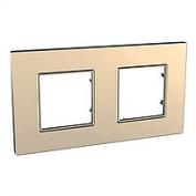 Уника Рамка UNICA Quadro 2м медь
