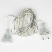 Удлинитель для гирлянд,UCX-Y25/100W-500 CLEAR 5м. 100 Вт. Тип Y25. Прозрачный. ТМ Uniel,