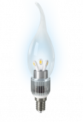 Лампа Gauss LED свеча 5Вт/4100 Е14 диммируемая