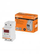 Реле напряжения 1ф АЗМ с LED-дисплеем 63А-220В TDM