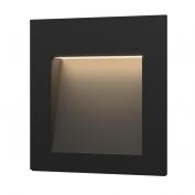 Подсветка для лестниц 1103  Чёрный IP65 42*65*70 3Вт 4000К