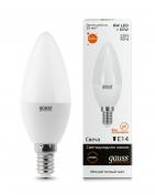 Лампа Gauss LED Elementary Candle 6W E14 2700K1/10/50