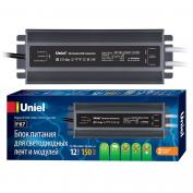 Блок питания UET-VAF-150A67 150W 12V IP67 металлич.корпус