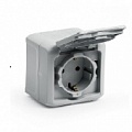 Серия Quteo серая IP44 о/у
