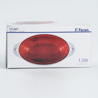 Светильник-вспышка (стробы) 1,3W, 230V красный STLB01