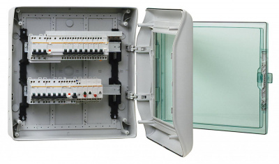 Бокс Kaedra 2 ряда 36М (наружн.) IP65